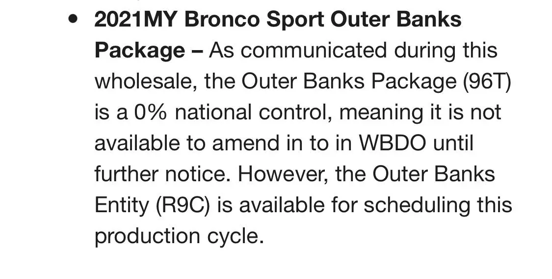 Ford Bronco Sport Unable to order a Badlands with Badlands package currently FD22B583-378B-4A37-A0EB-937AC7271AA2