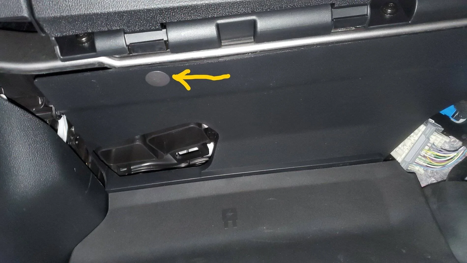 Ford Bronco Sport Interior Fuse Block Access. Panel Fastener