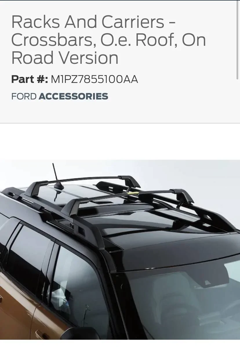 Ford Bronco Sport On-Road vs Off-Road Crossbars? 55BEAF37-FBE8-43BC-BBA0-CC35DAAB82D3