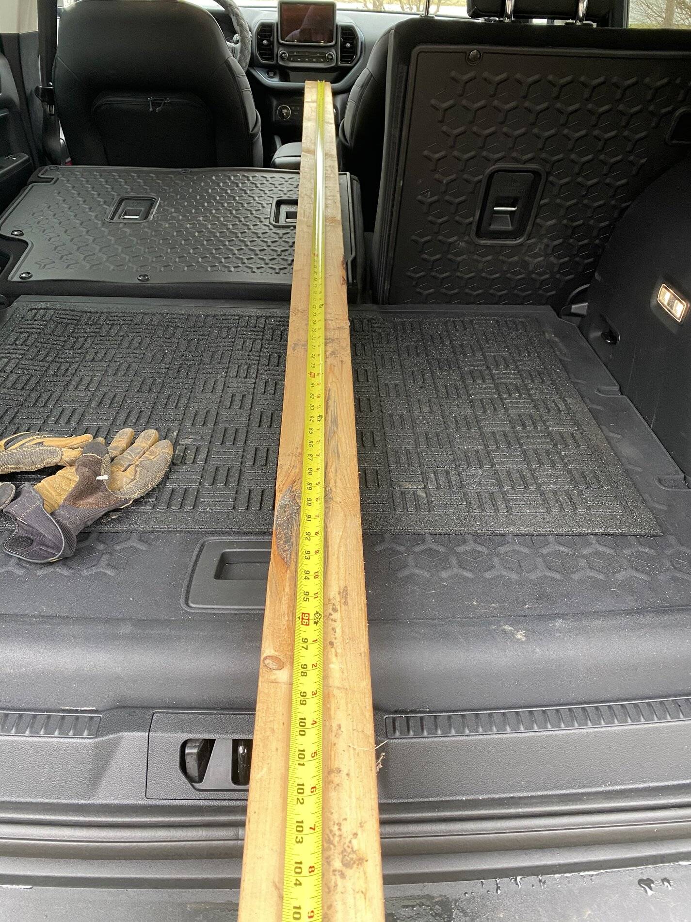 Ford Bronco Sport Transporting lumber BCEAB0D3-C564-4CD2-9F1A-D26D6D727AD1