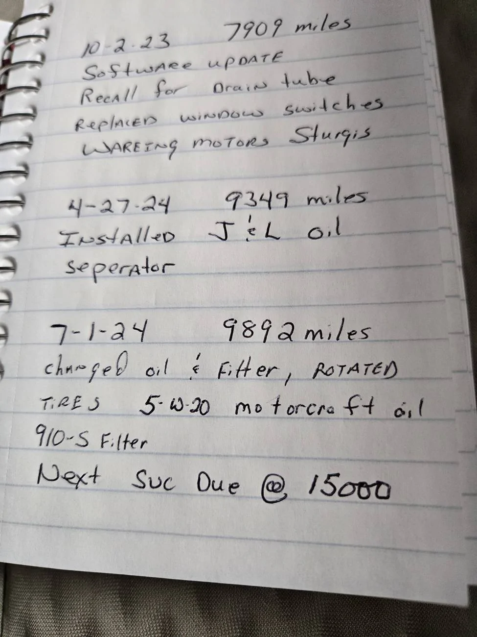 Ford Bronco Sport Used J&L 3.0 Oil Separator, 3043P for Ford Bronco Sport 1.5L & Ford Escape 1.5L 20240928_092050