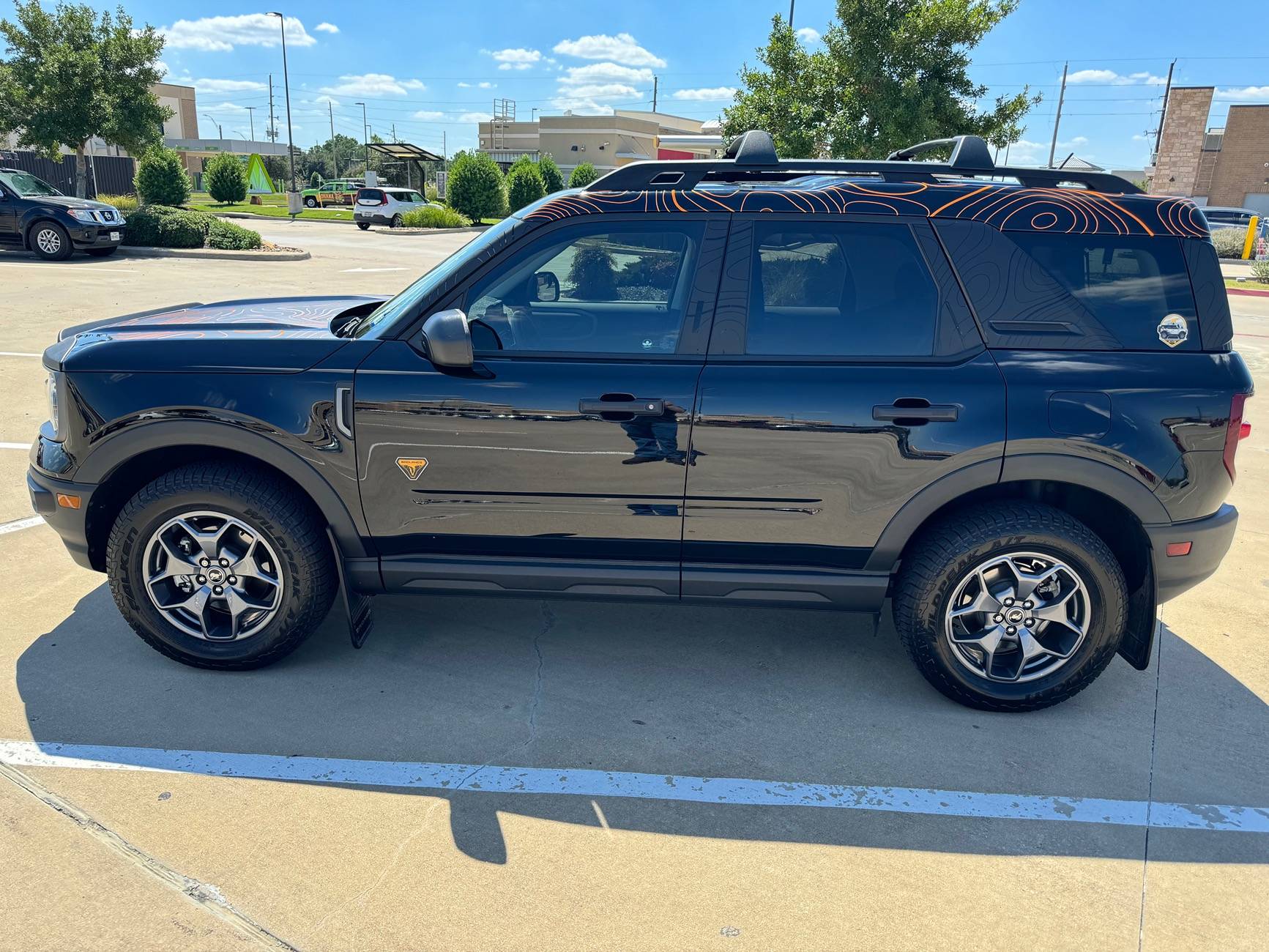 Ford Bronco Sport More custom decals from Underground Graphics IMG_3405