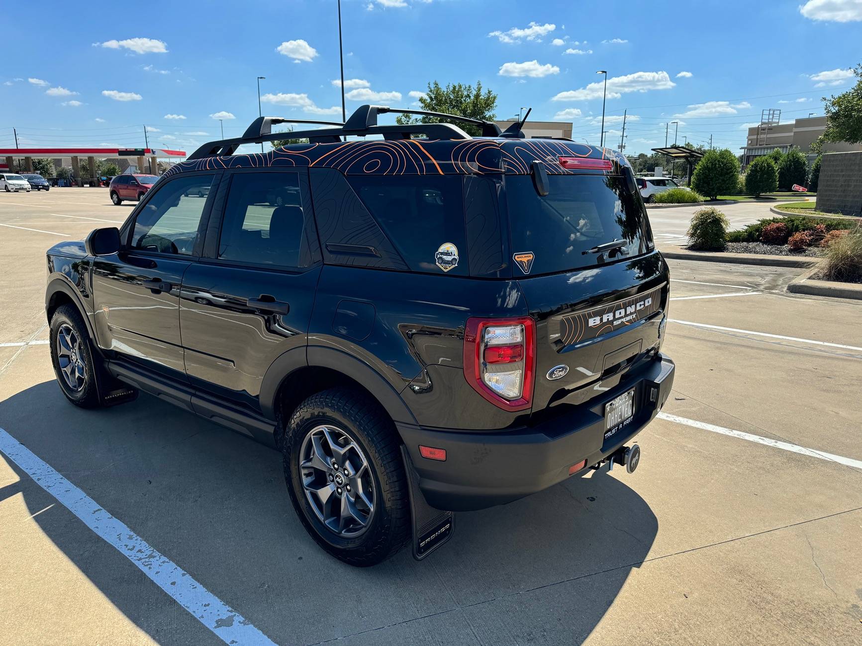 Ford Bronco Sport More custom decals from Underground Graphics IMG_3406