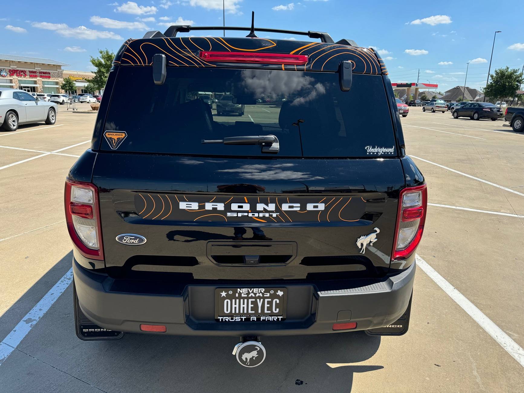Ford Bronco Sport More custom decals from Underground Graphics IMG_3408