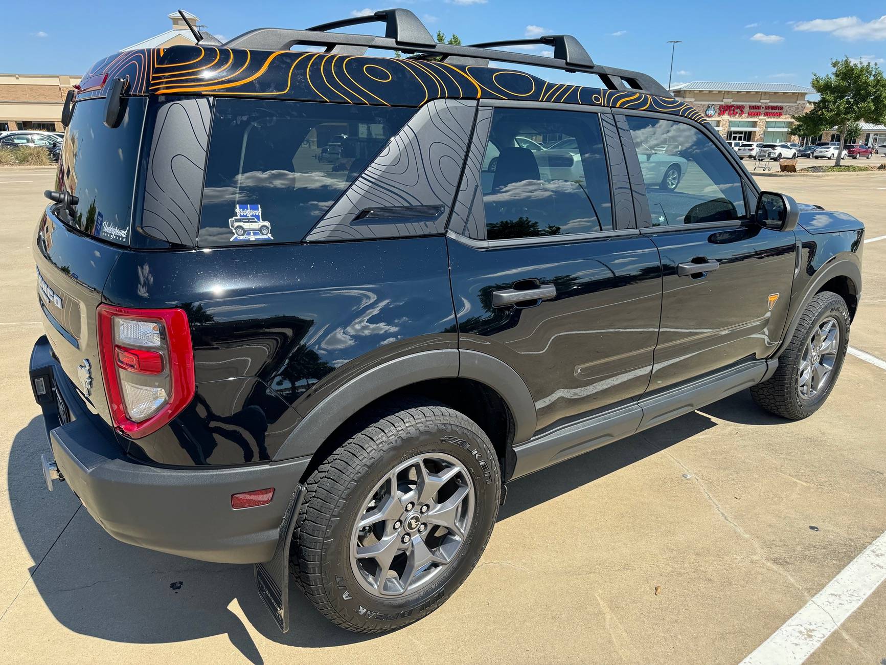 Ford Bronco Sport More custom decals from Underground Graphics IMG_3410
