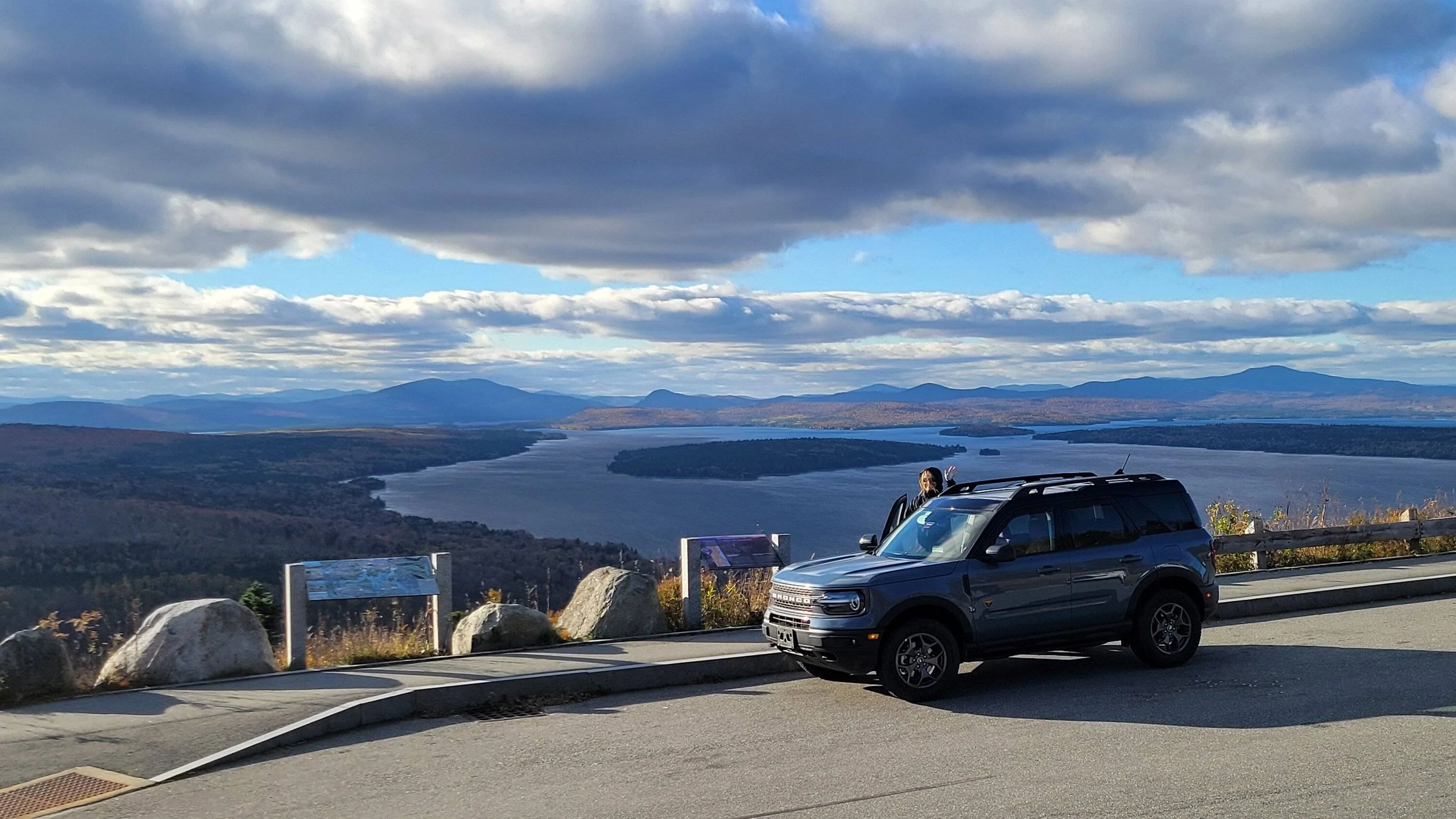 Ford Bronco Sport Evening Leaf Peeping, Maine 20241012_161603