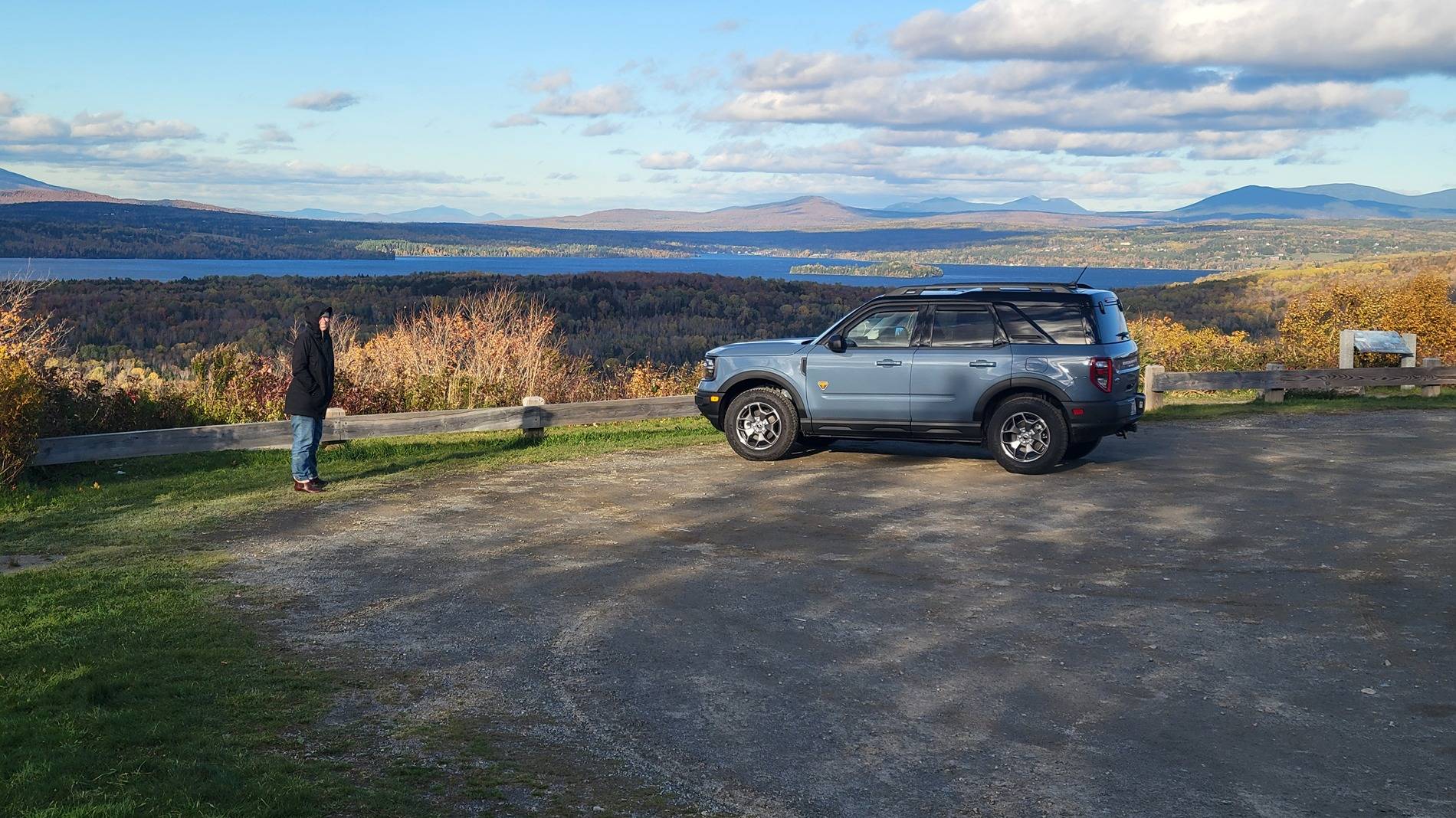Ford Bronco Sport Evening Leaf Peeping, Maine 20241012_162926