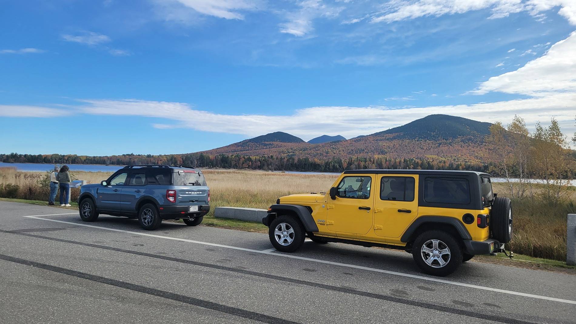 Ford Bronco Sport Leaf Peeping Day 2, Rangeley Area, Maine 20241013_112955