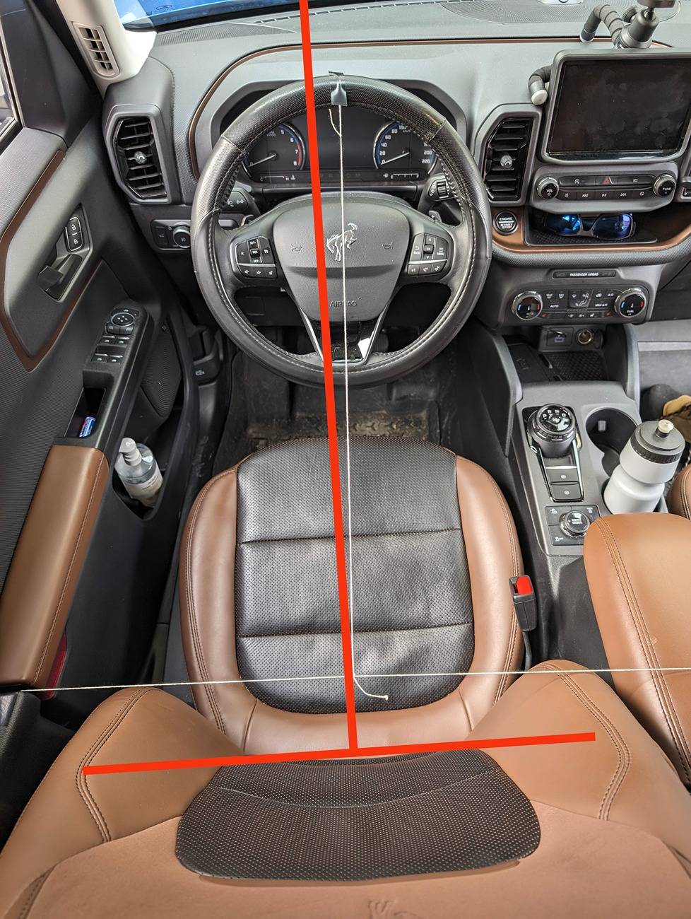 Ford Bronco Sport Driver's seat misaligned 1000029561