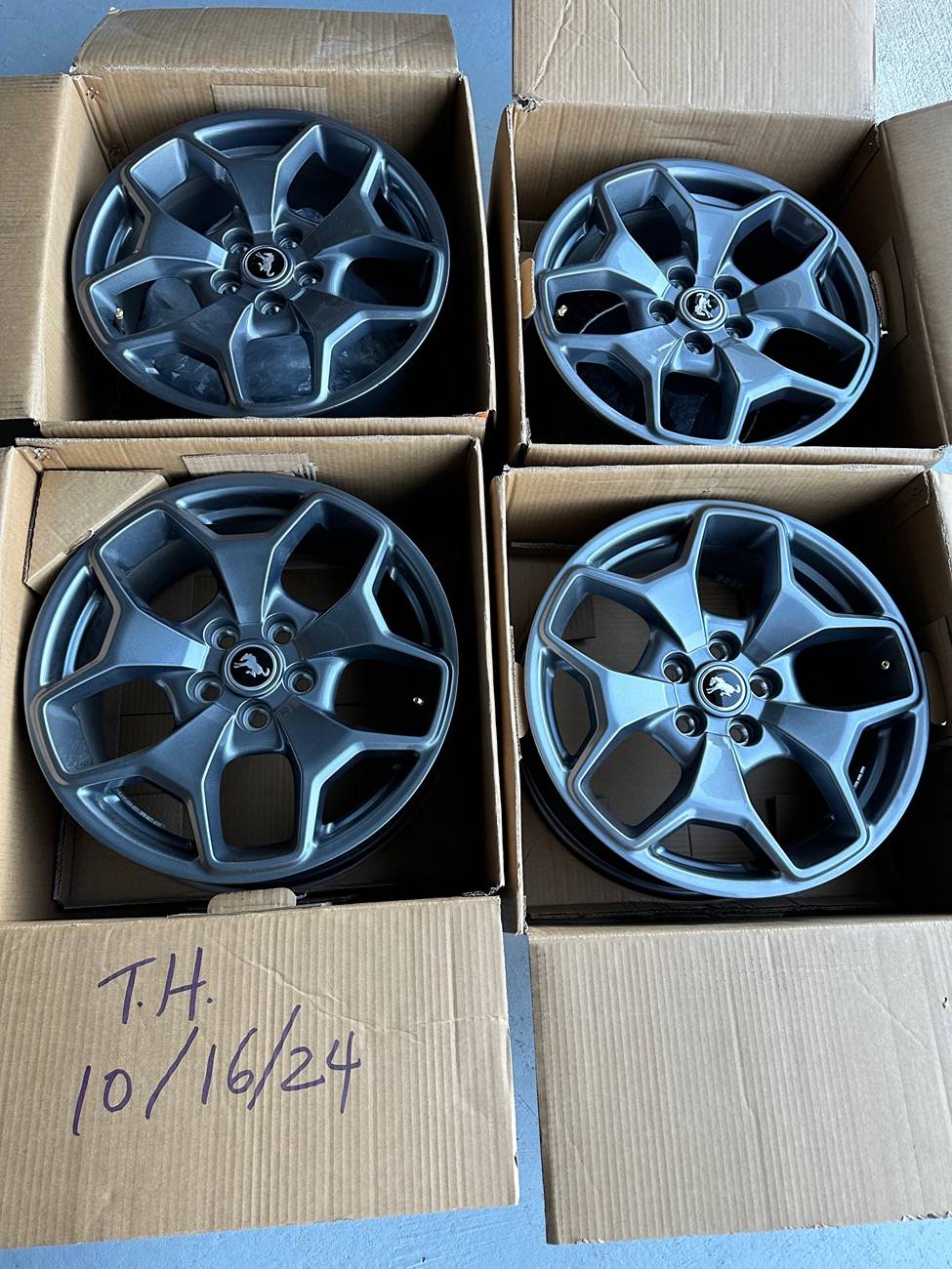 Ford Bronco Sport '23 Bronco Sport Badlands OEM Wheels - Like New - $500 IMG_0302