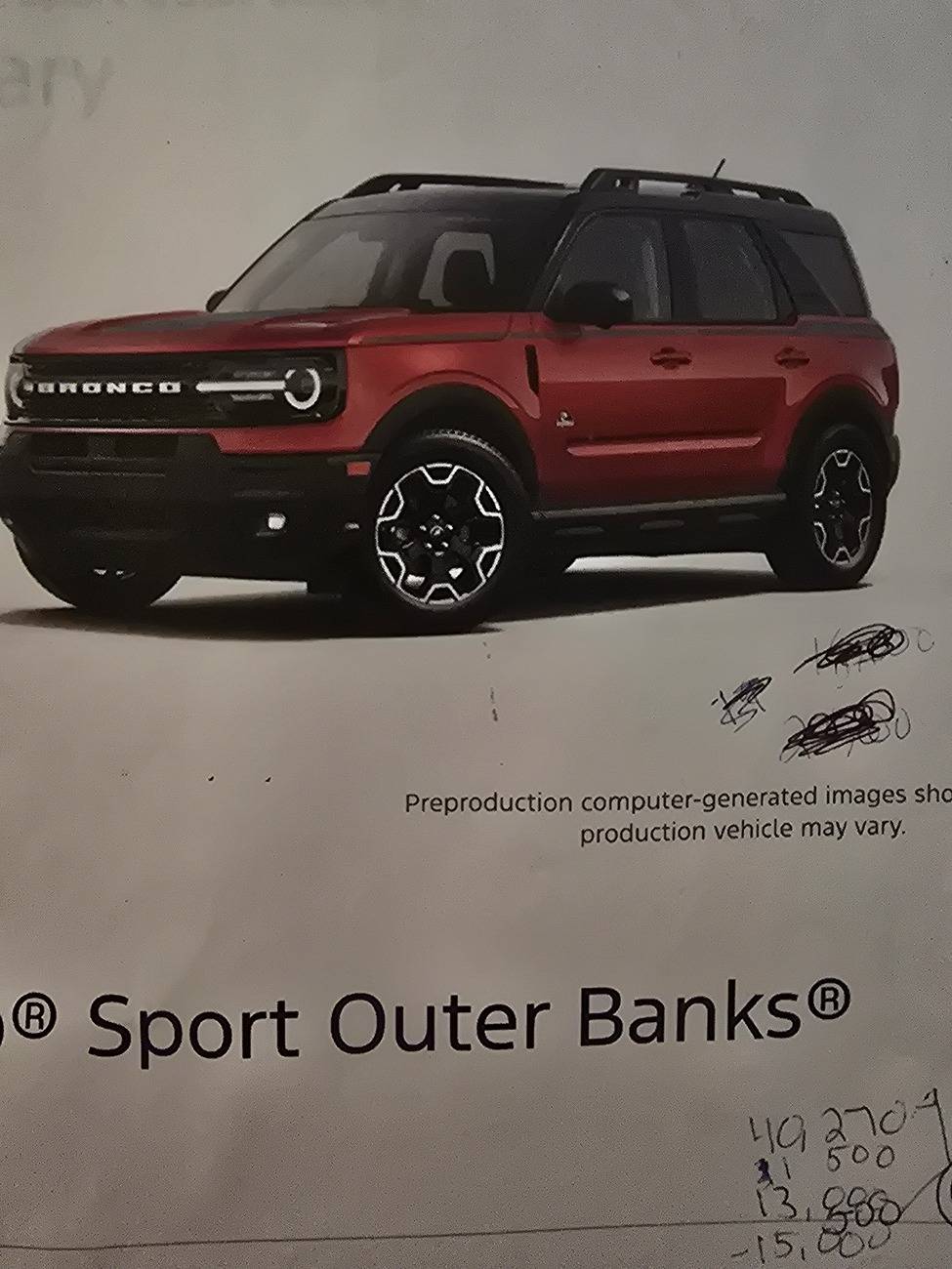 Ford Bronco Sport Anyone order a 2025 Bronco Sport and received their build Date? 17307364187298343076083597917064