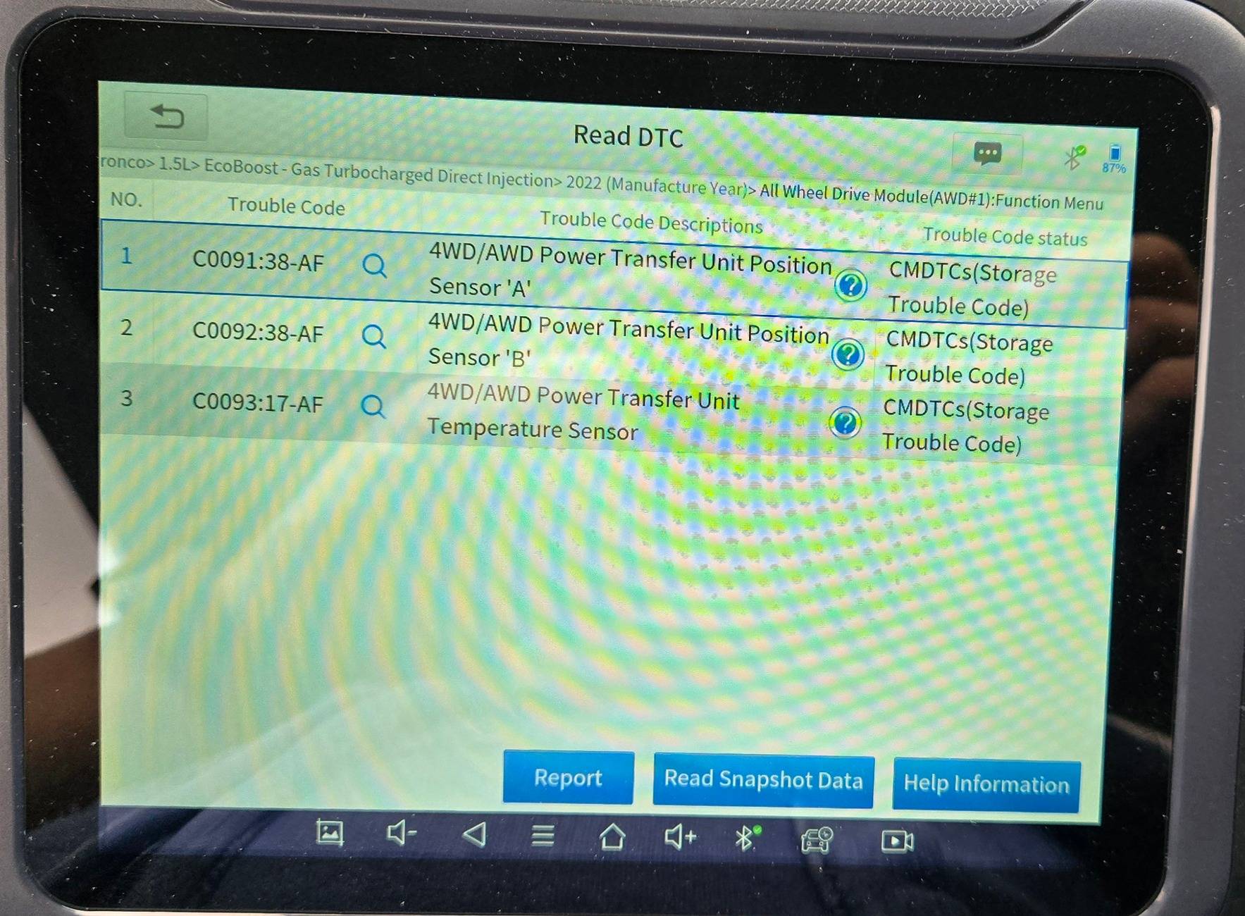 Ford Bronco Sport 4wd Problem 20241105_134136