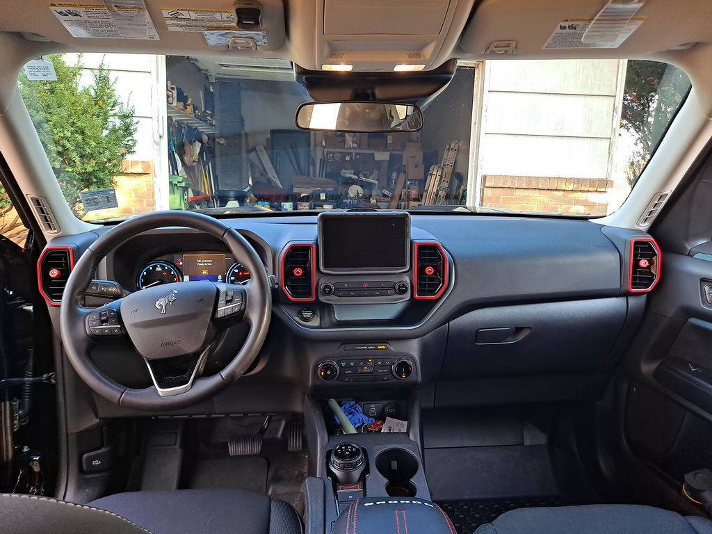 Ford Bronco Sport What would Batman drive? vents