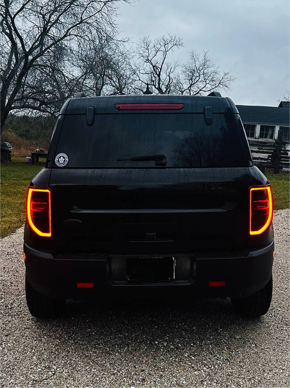 Ford Bronco Sport First times applying vinyl tint IMG_0651