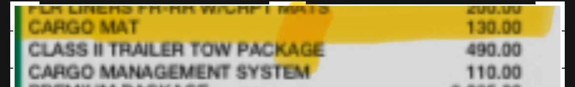 Ford Bronco Sport Where to Find the FORD Cargo Mat IMG_0638