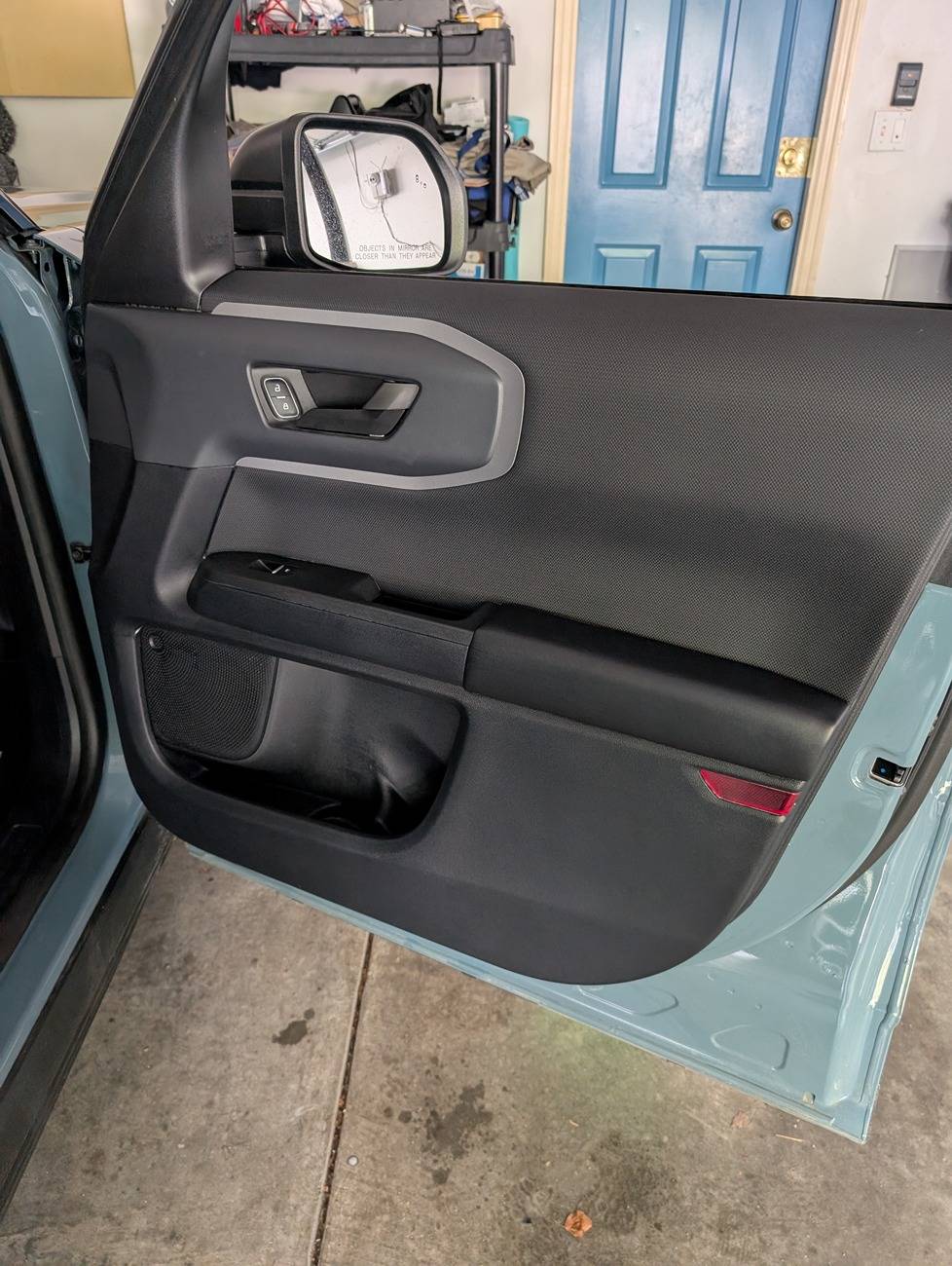 Ford Bronco Sport Help! White stains on driver door panel that keep coming back PXL_20240914_142317285