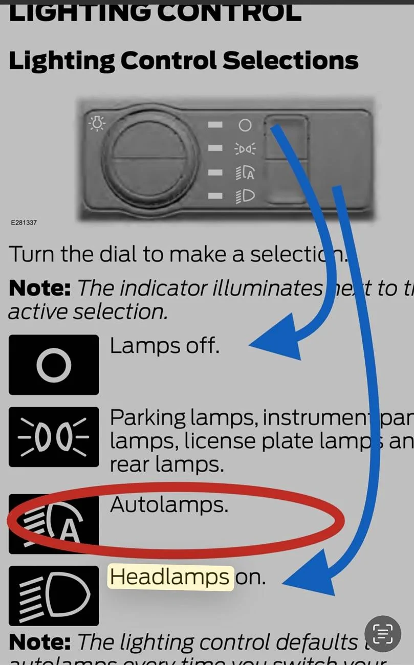 Ford Bronco Sport Part of headlight staying on IMG_0835