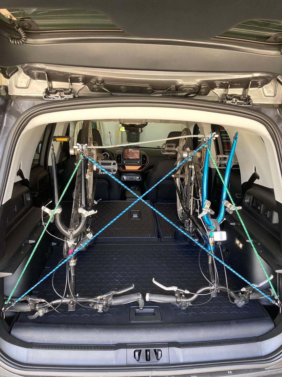 Ford Bronco Sport Bike racks IMG_1857