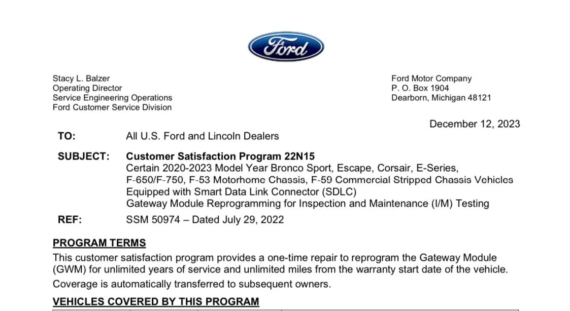 Ford Bronco Sport 2021 Sport OBD2 communication failure. IMG_1095