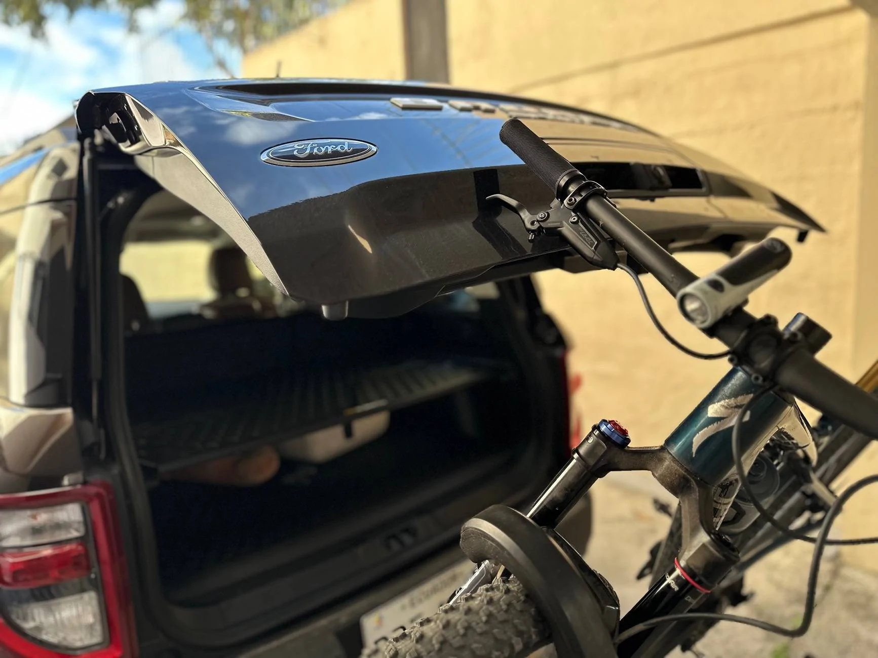 Ford Bronco Sport Bike racks IMG_9864