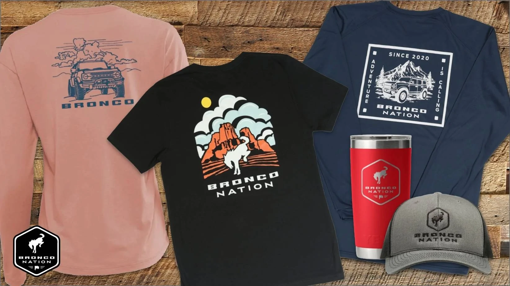 Ford Bronco Sport Ahead of the Holidays, Redeem FordPass® Rewards Points for Exclusive Bronco Nation Gear BroncoNation_FordPassMerch – 1