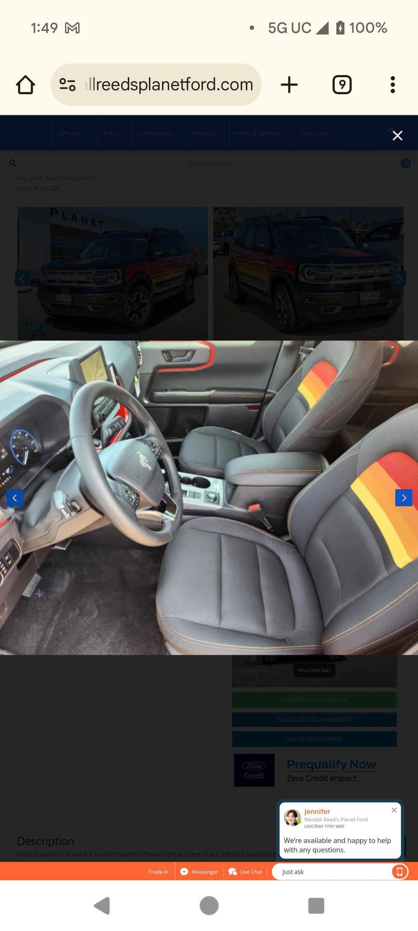 Ford Bronco Sport Traded up to Free Wheeling 2024 Bronco Sport 1000000464