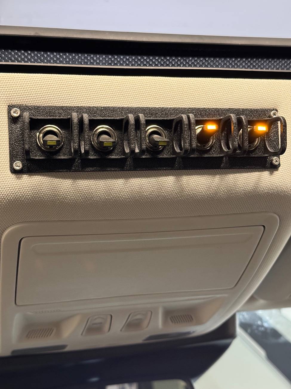 Ford Bronco Sport Toggle Switch Panel IMG_4189