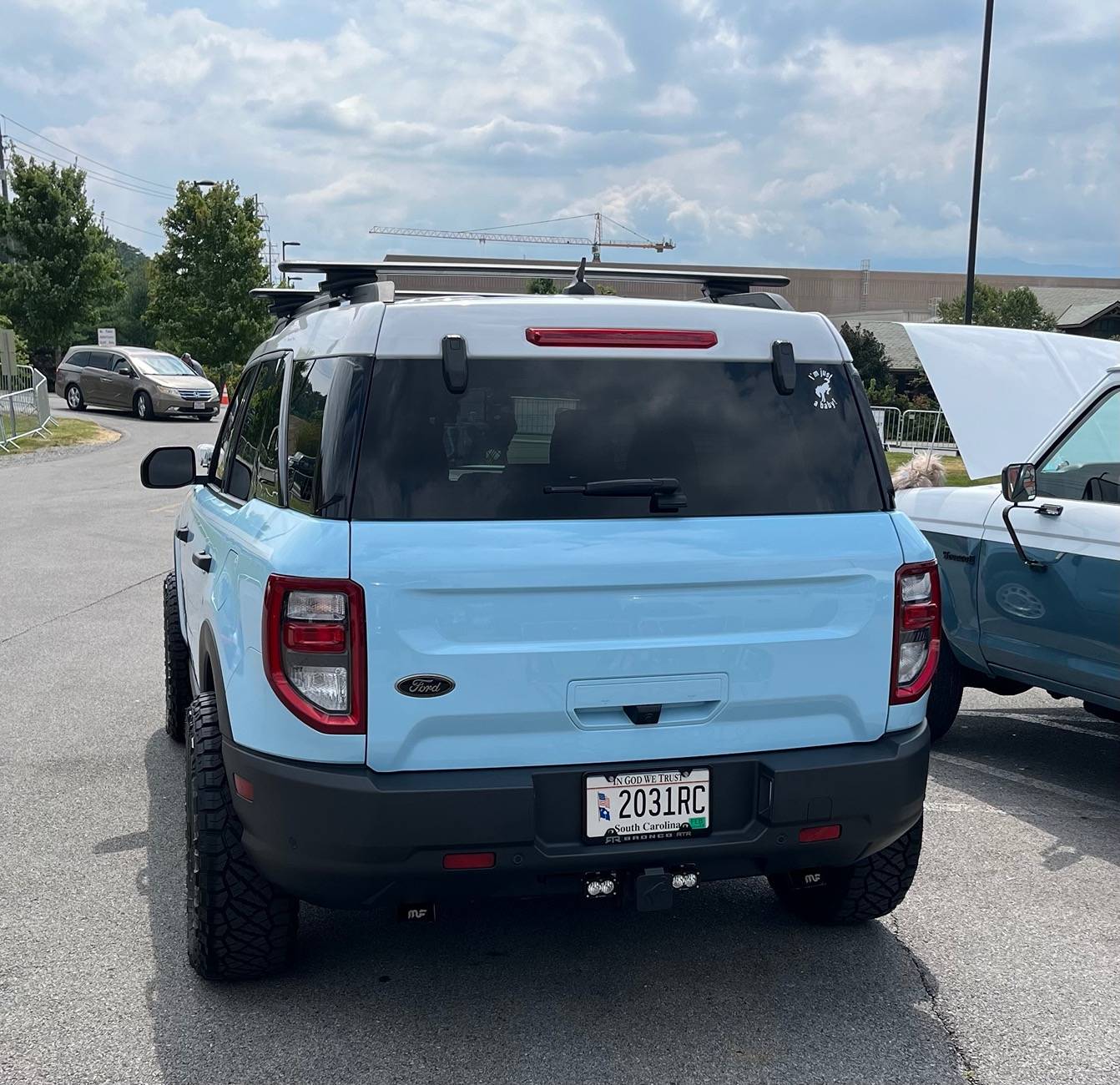 Ford Bronco Sport Installing new lettering on the tailgate of Bronco Sport - factory lettering? IMG_0151