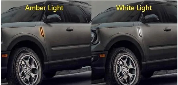 Ford Bronco Sport Flush.mount ditch lights in fender "vents" 1735435506393-q6