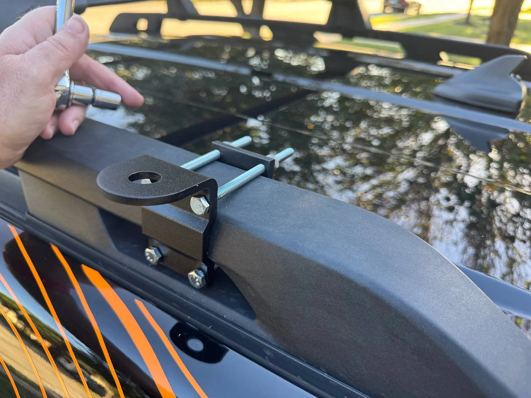 Ford Bronco Sport Transceiver Installation thread  (Ham, CB, GMRS). Radio unit and antenna installation on Bronco Sport IMG_4419