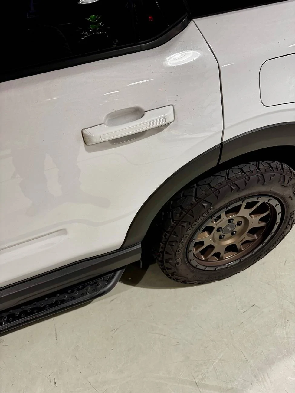 Ford Bronco Sport Installed Go Rhino Dominator D6 “sliders” Running Boards IMG_6952