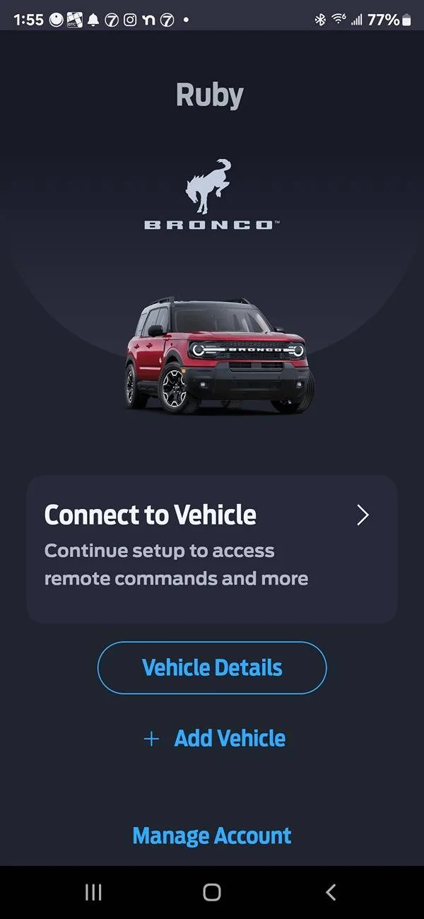 Ford Bronco Sport Received my new 2025 Bronco Sport! Screenshot_20250108_135513_FordPass