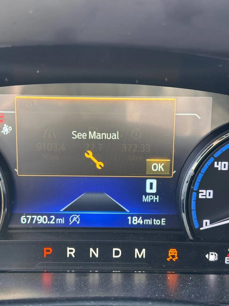 Ford Bronco Sport Multiple Warnings Displayed IMG_4505