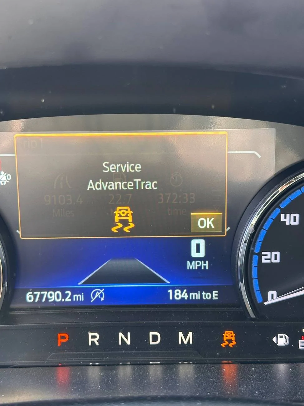 Ford Bronco Sport Multiple Warnings Displayed IMG_4503