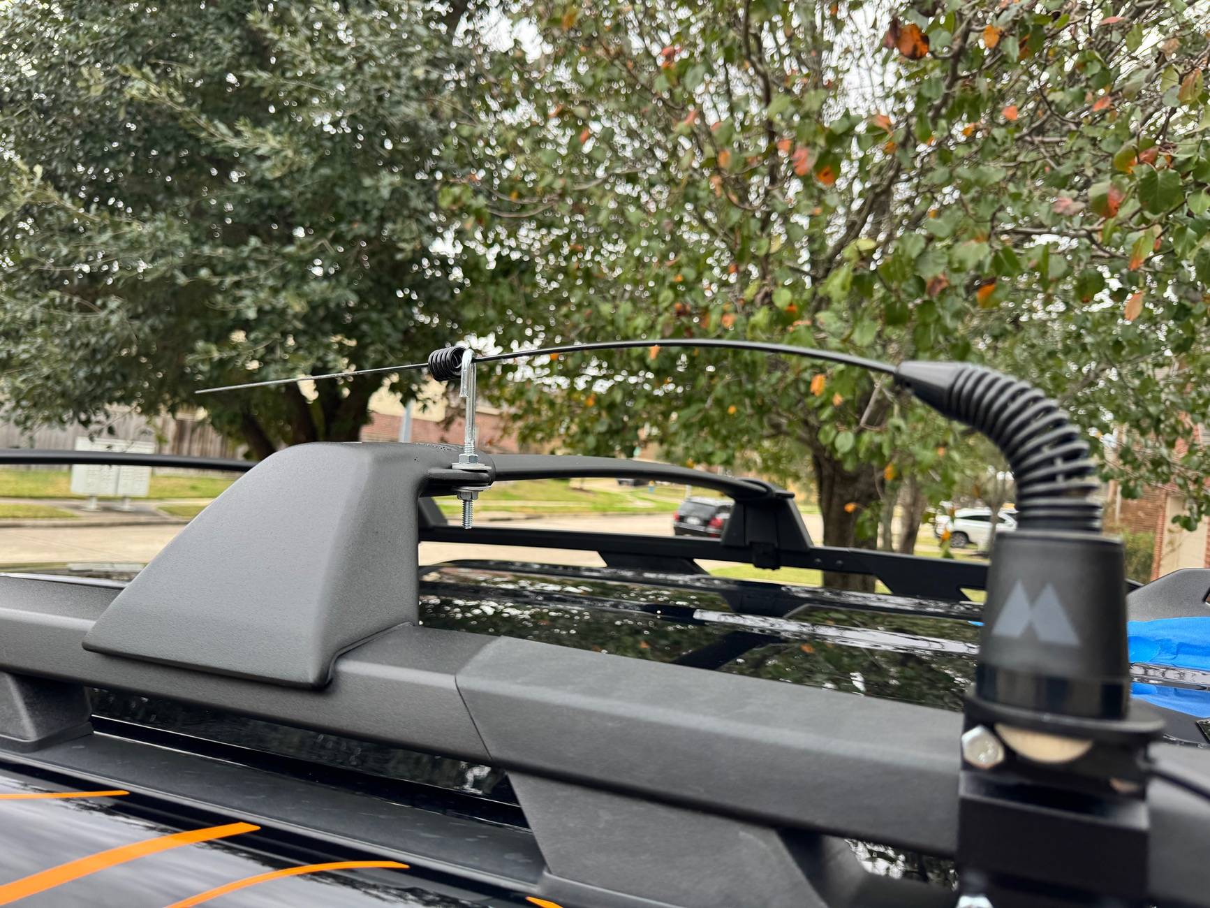 Ford Bronco Sport Transceiver Installation thread  (Ham, CB, GMRS). Radio unit and antenna installation on Bronco Sport IMG_4563