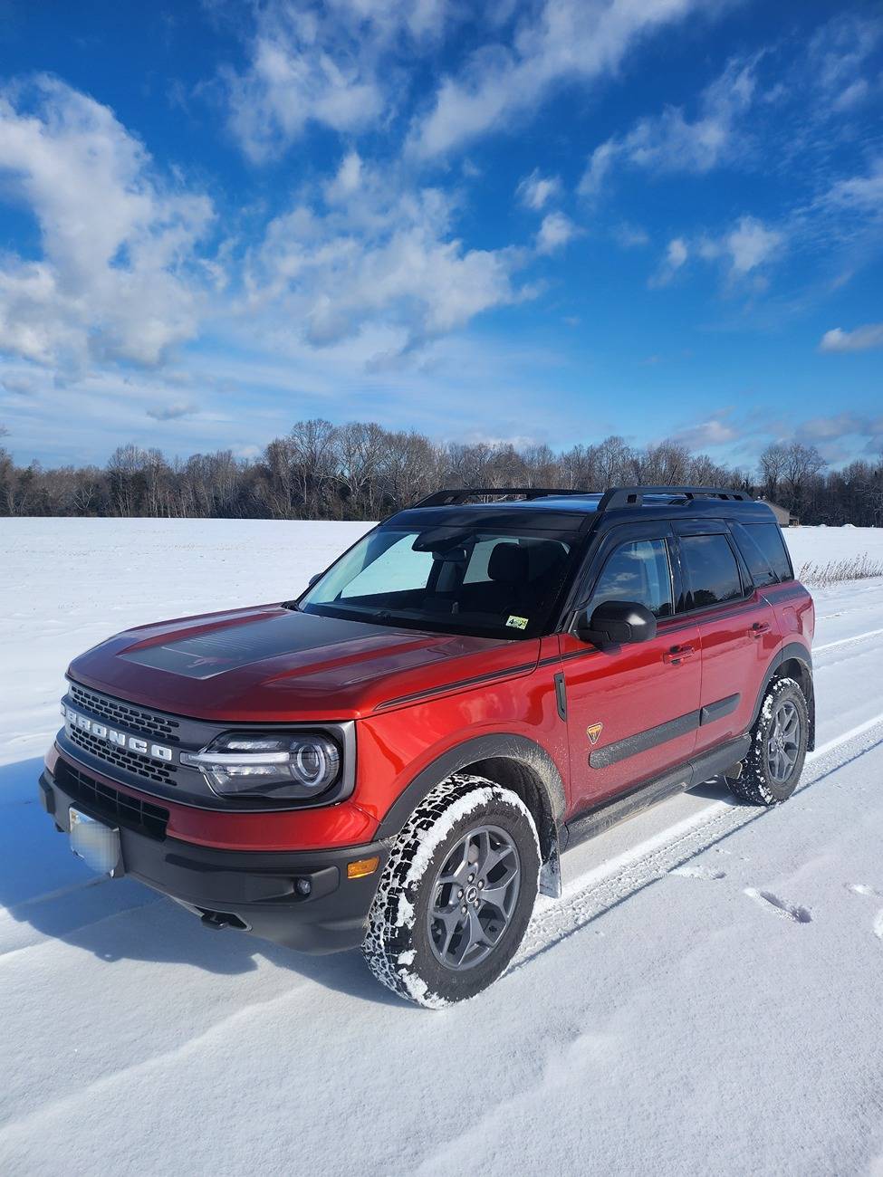Ford Bronco Sport ❄️ Let's see your Bronco Sport in the snow! 20250111_105909