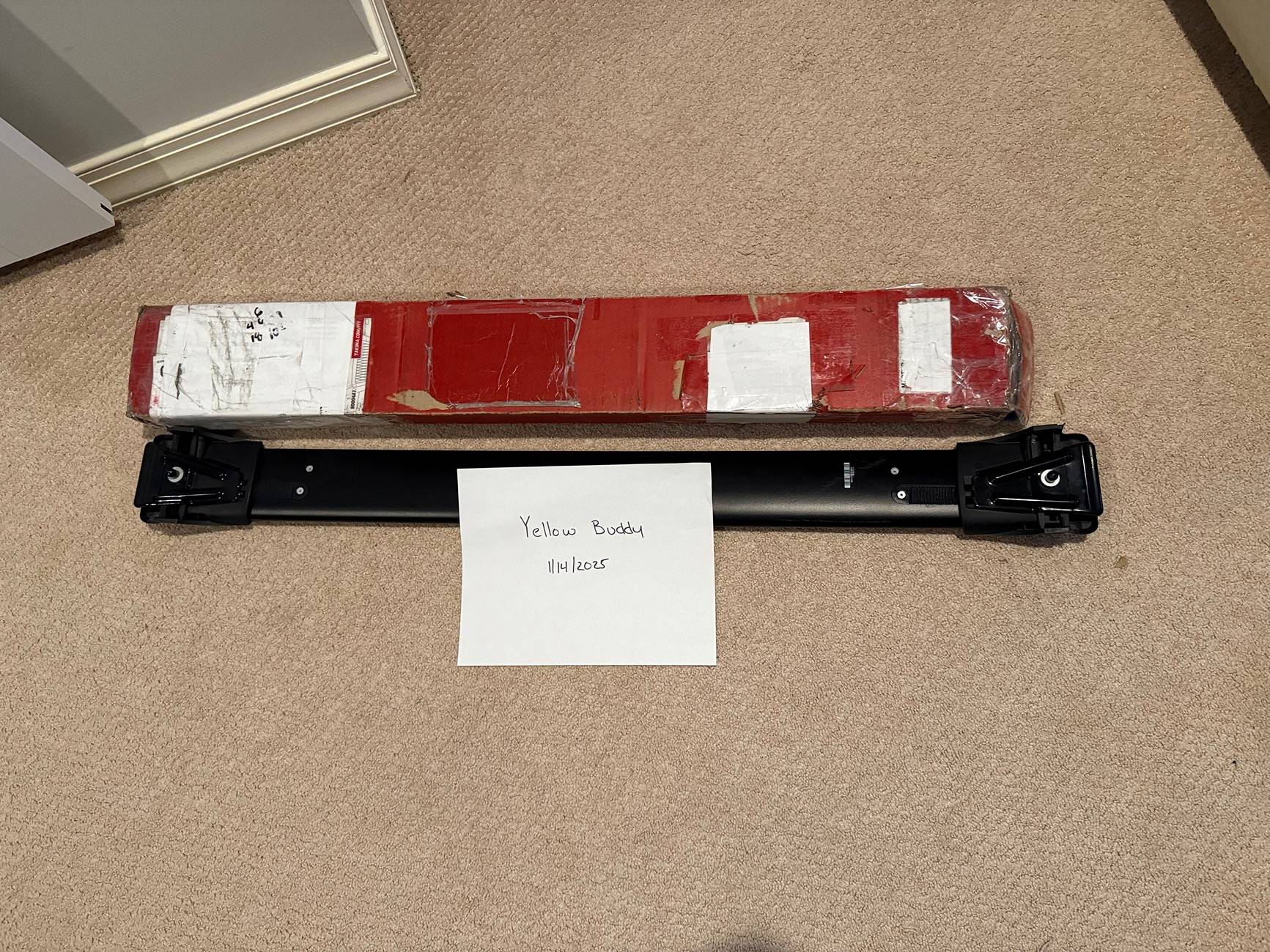 Ford Bronco Sport FS: Yakima Railbar in Small / Rear Crossbar #8000447 IMG_6639