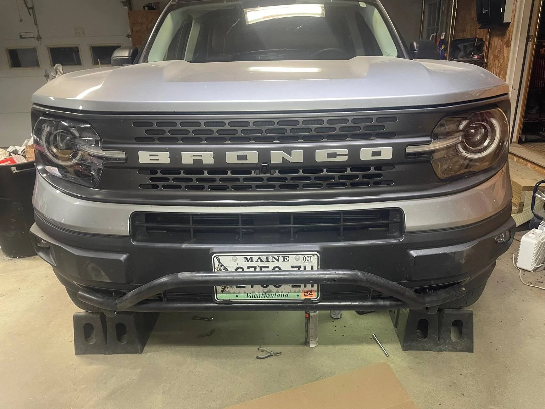 Ford Bronco Sport Bull bar/nudge bar/front sensor question IMG_6973