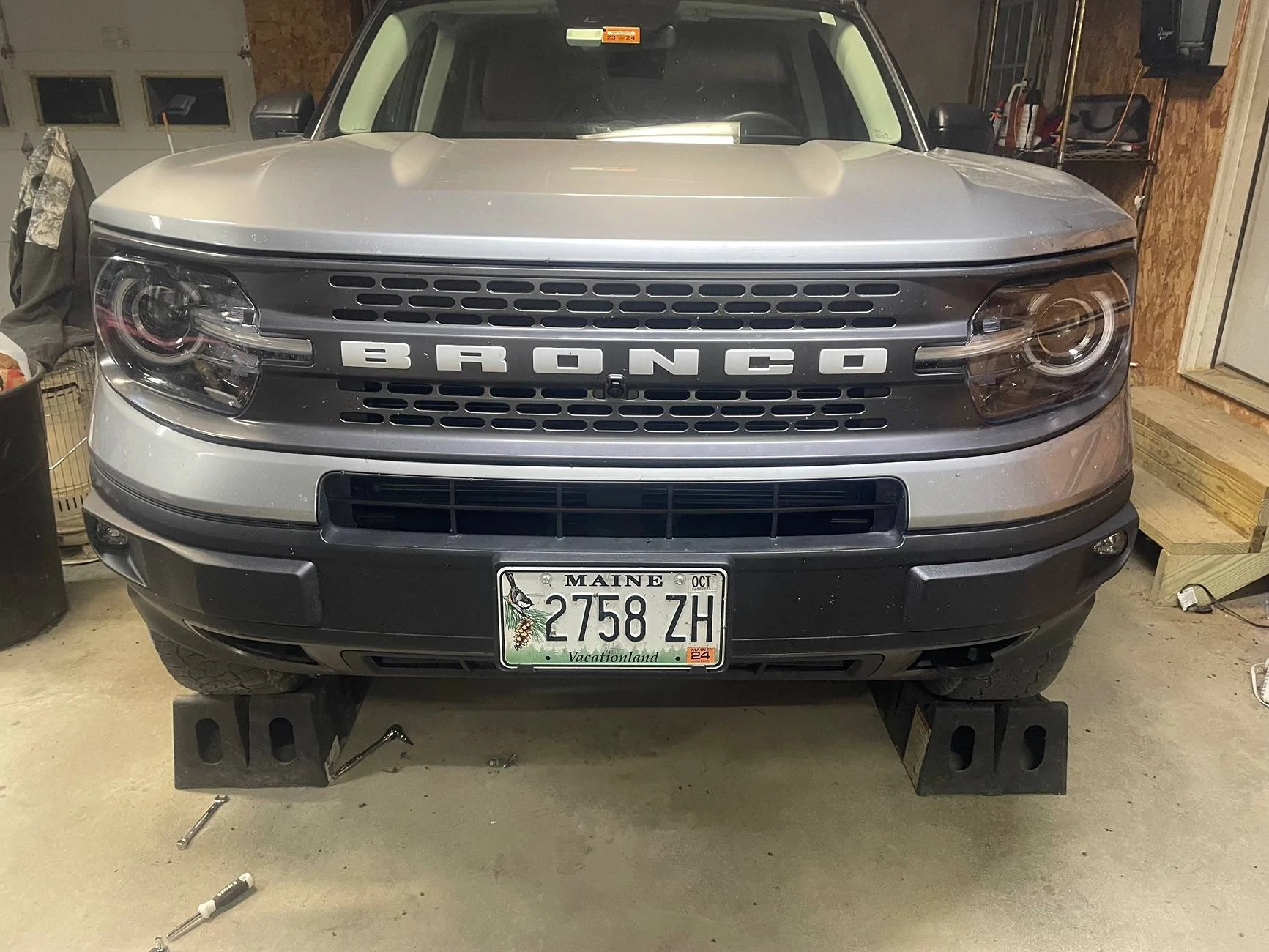 Ford Bronco Sport Bull bar/nudge bar/front sensor question IMG_6952
