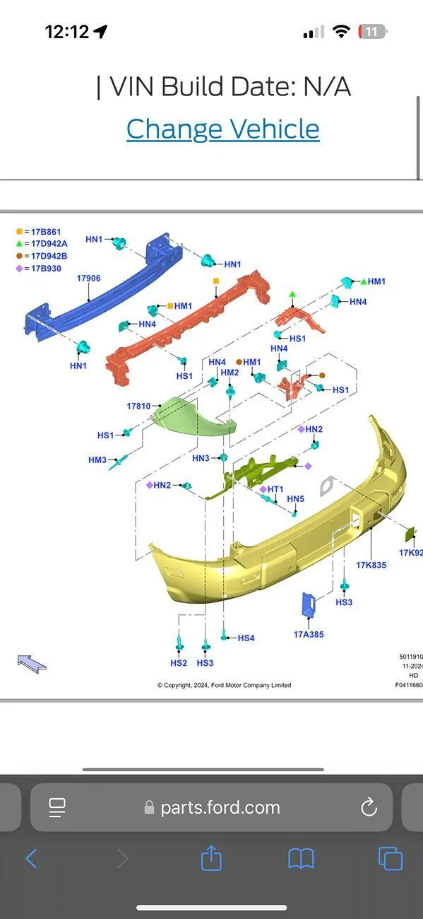 Ford Bronco Sport 2025 Rear Bumper Retrofit Research IMG_4454