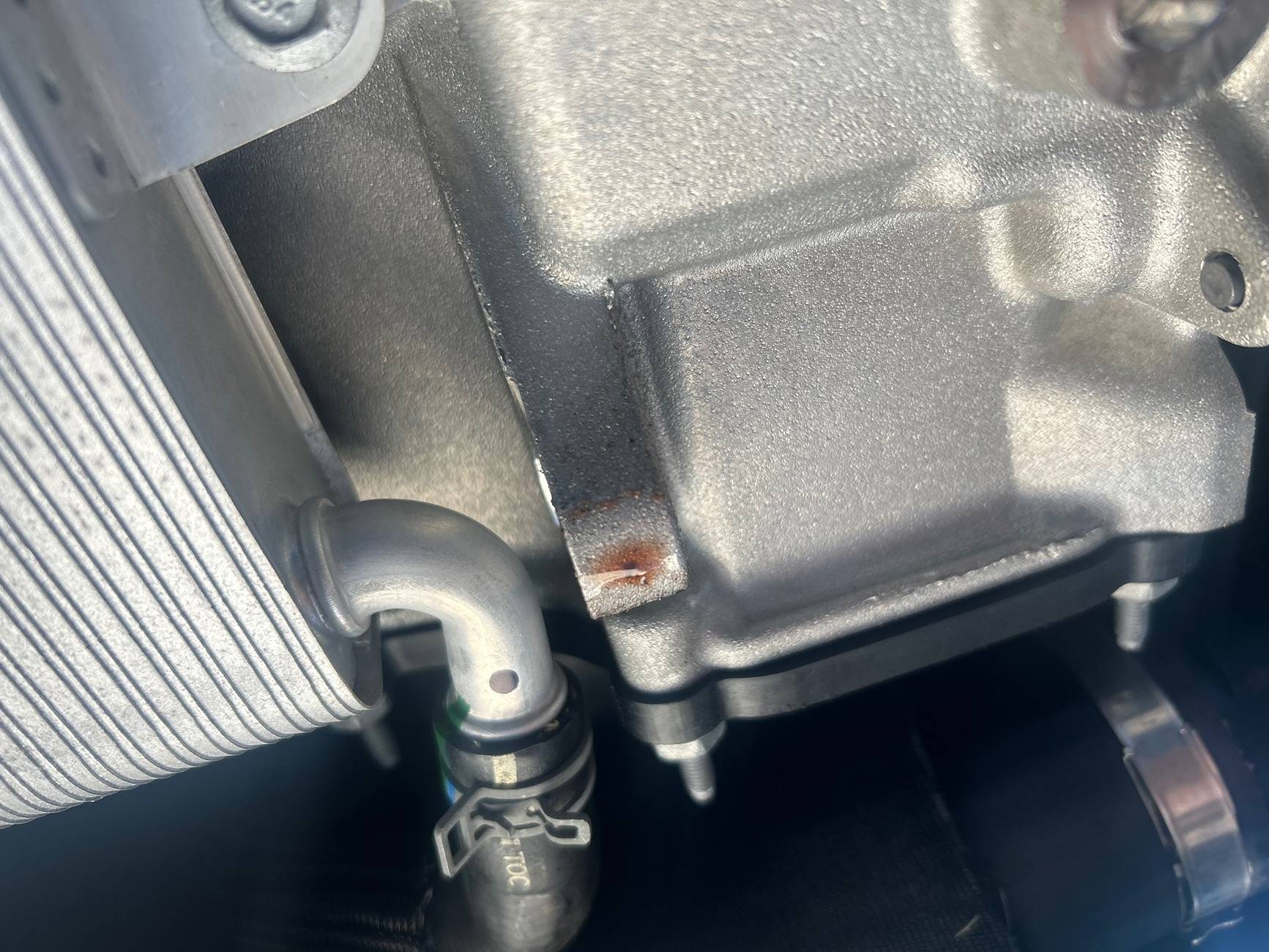 Ford Bronco Sport Bronco sport 1.5 liter engine and transmission leak. IMG_6547