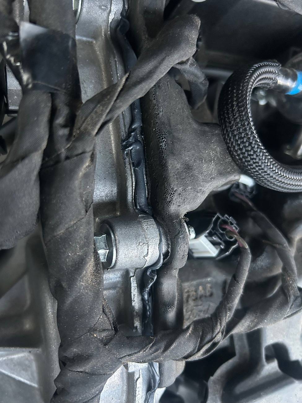 Ford Bronco Sport Ford Bronco 1.5 liter engine and transmission leak. IMG_6755