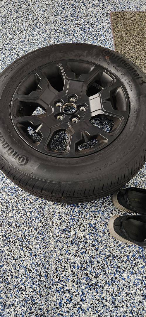 Ford Bronco Sport Wheels and Tires from 2024 Ford Bronco Sport $600 tires 1