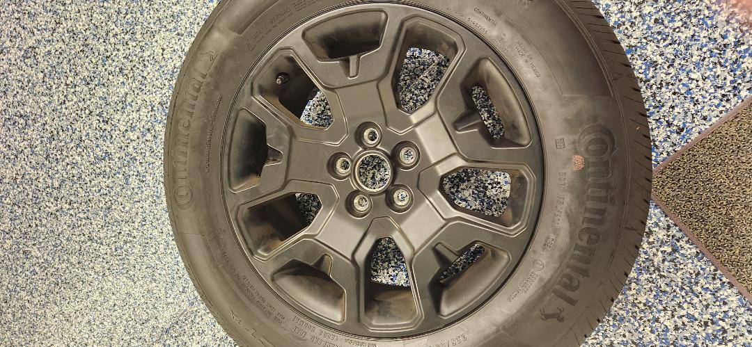 Ford Bronco Sport Wheels and Tires from 2024 Ford Bronco Sport $600 tires 4