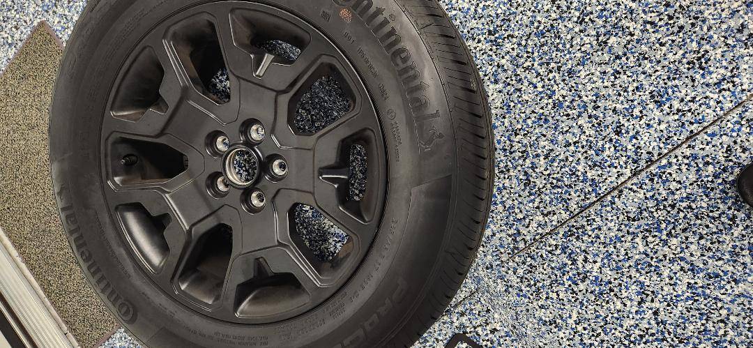 Ford Bronco Sport Wheels and Tires from 2024 Ford Bronco Sport $600 tires 6