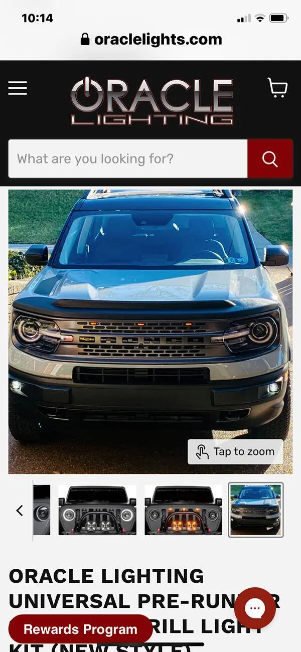 Ford Bronco Sport WeatherTech Hood Protector non symmetrical IMG_1214