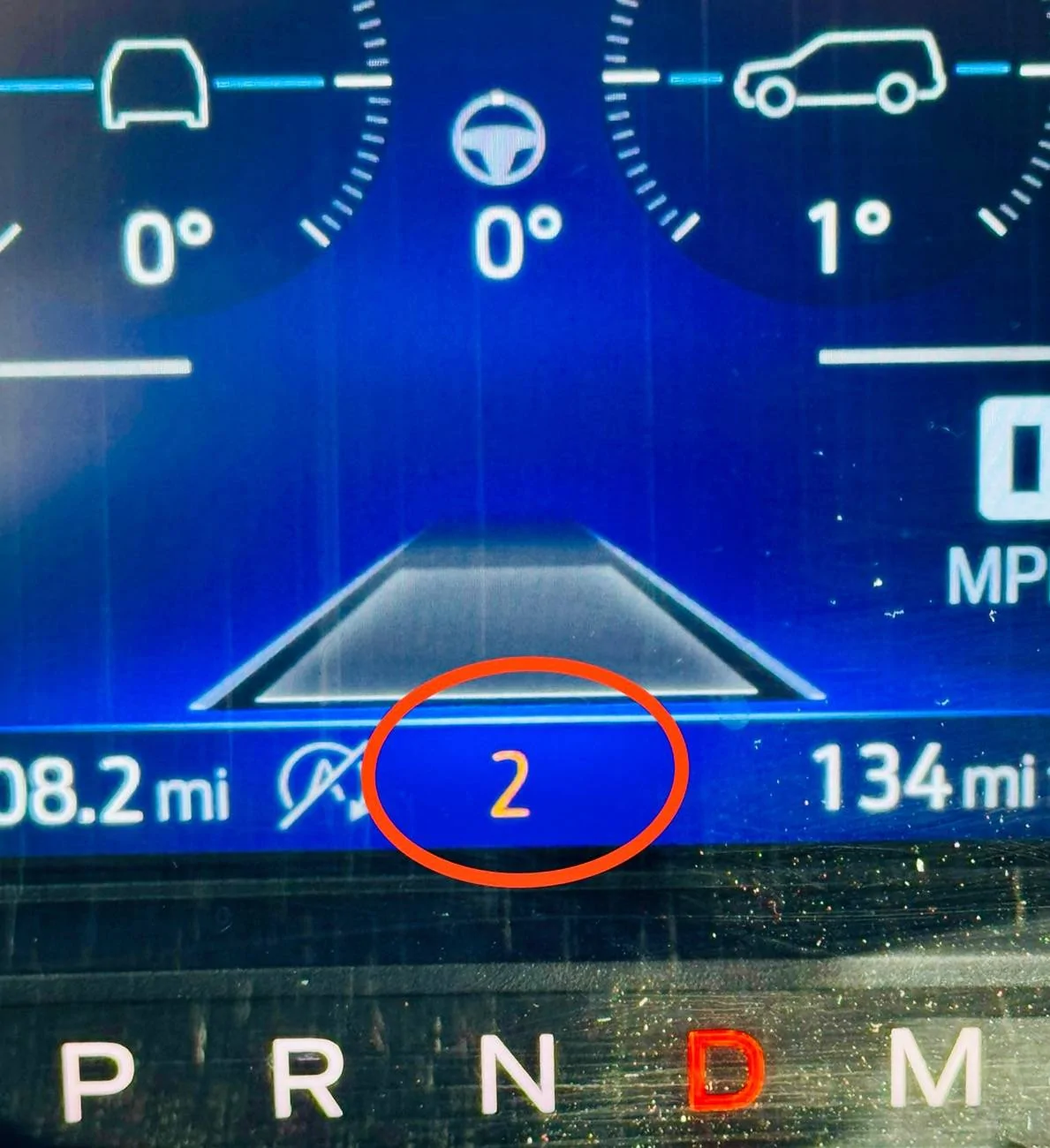 Ford Bronco Sport Can the display show what gear? IMG_3053