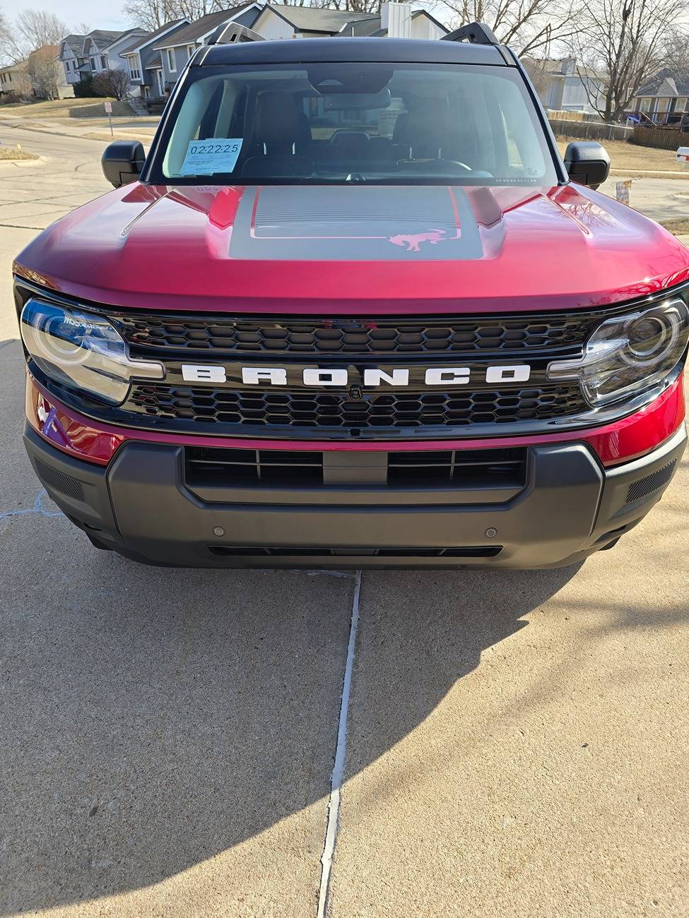 Ford Bronco Sport Received my new 2025 Bronco Sport! 20250126_125926