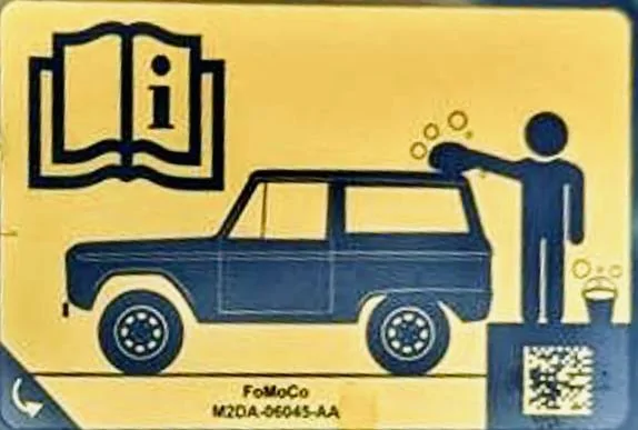 Ford Bronco Sport Weird icon, funny comments requested IMG_3125