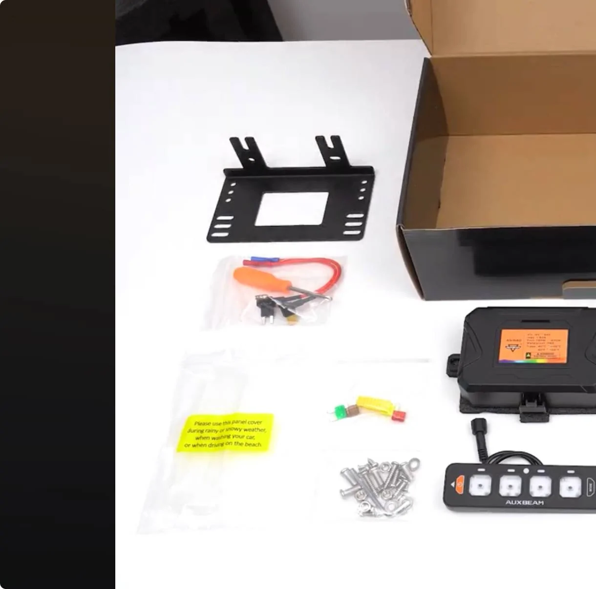 Ford Bronco Sport Auxbeam Mount location IMG_1827